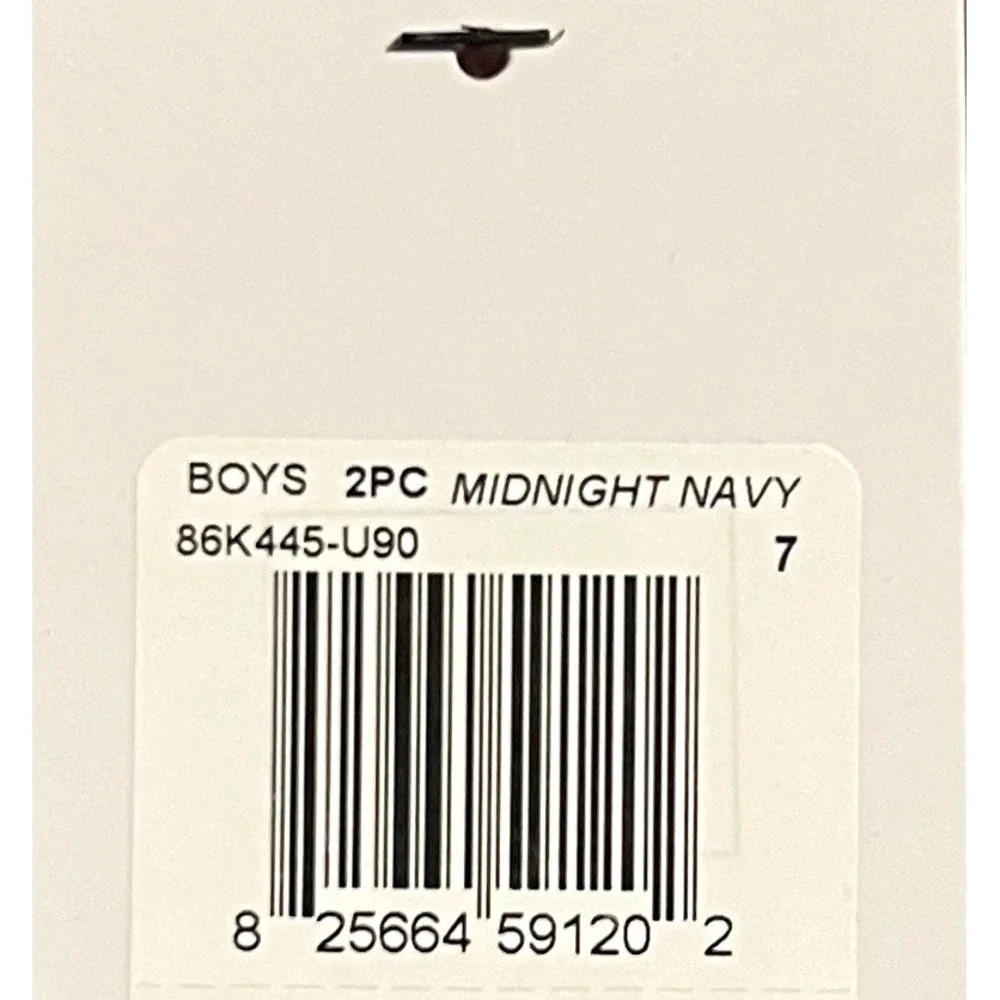 Nike Little Boys Dri-FIT T-Shirt & Shorts Outfit Set Size 7 Navy Blue Multi